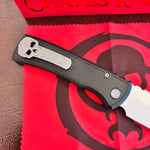 Chaves Knives x Pro-Tech Redencion 229 DP - 3.4" S35VN Drop Point Black Key-Milled Automatic Knife
