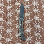 Spartan Blades Harsey Folder - Aztec Theme, Stonewash Magnacut 4" Blade Knife
