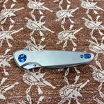 Spartan Blades Pandia Folder -  Stonewash, Blue ANO Hardware 3.25” Blade Knife