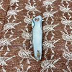 Spartan Blades Pandia Folder -  Stonewash, Bronze ANO Hardware 3.25” Blade Knife