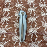 Spartan Blades Pandia Folder -  Stonewash, Bronze ANO Hardware 3.25” Blade Knife