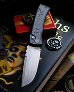 Chaves Knives x Pro-Tech Redencion 229 DP - 3.4" S35VN Drop Point Black Key-Milled Automatic Knife