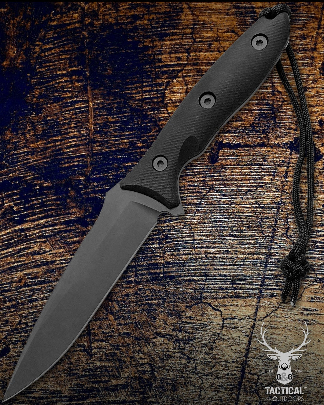 Spartan Blades Moros Black Combat Utility 5.25