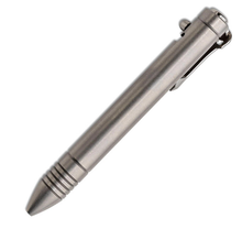 Load image into Gallery viewer, Chaves Ultramar Solid Titanium Bolt Action Pen, 4.82&quot; Overall PEN/BA/SSWTI
