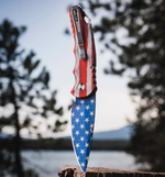 Pro-Tech T501-PATRIOT TR-5 Tactical Response 5 USA Flag Patriot Folding Automatic Knife