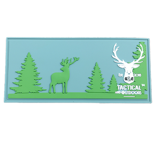 GGTO 2023 Deer in Forest 4" x 2" Velcro Patch