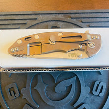 Load image into Gallery viewer, Rick Hinderer XM-18 3.5″ Spearpoint Tri-Way Stonewash Bronze Black G10 Folding Knife
