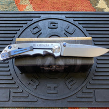 Load image into Gallery viewer, Spartan Blades SF5VIKING SHF Viking Longboat Harsey Folding Knife 3.95&quot; S45VN Stonewashed Plain Blade, Titanium Handles
