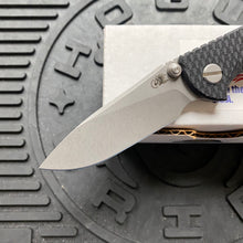 Load image into Gallery viewer, Rick Hinderer XM-18 3.0&quot; Slicer, Non-Flipper, Tri-Way, Working Finish, Black G10 Knife
