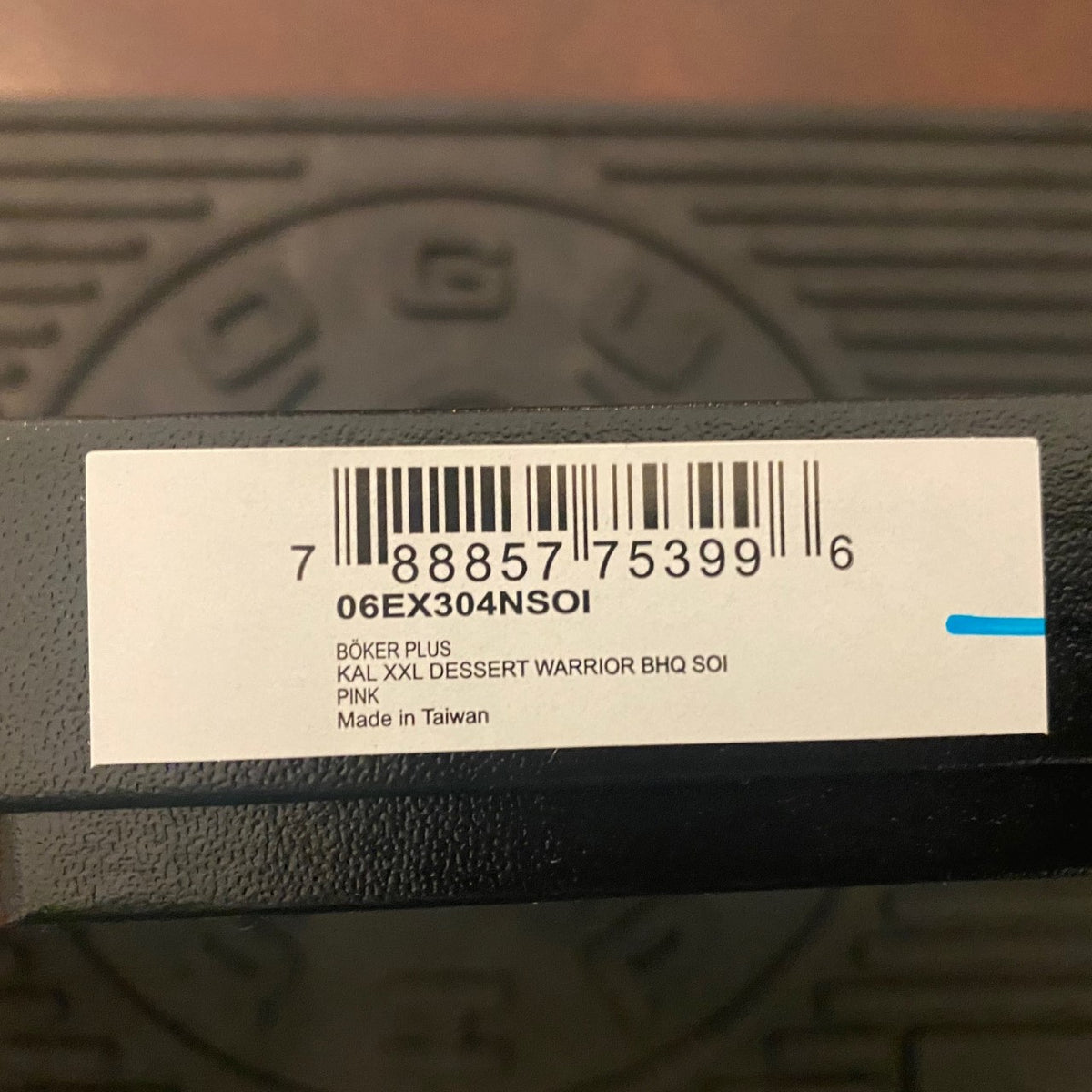 Boker XXL Kalashnikov Exclusive Dessert Warrior 4.75" Blue Blade Donut Automatic Knife