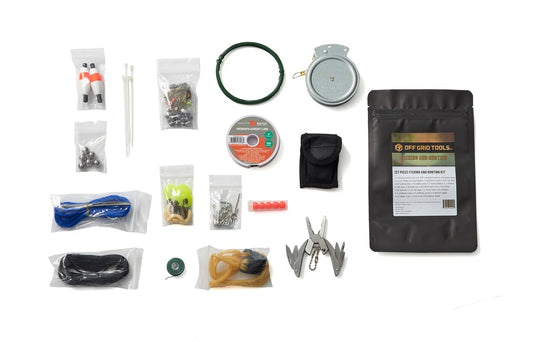 Offgrid Tool FISHING & HUNTING - 127 PIECE FISHING & HUNTING KIT