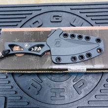 Load image into Gallery viewer, Spartan Blades Enyo Inside Waist Band/Neck Knife 2 11/16&quot; PVD - Tungsten DLC Knife SBBL2BK
