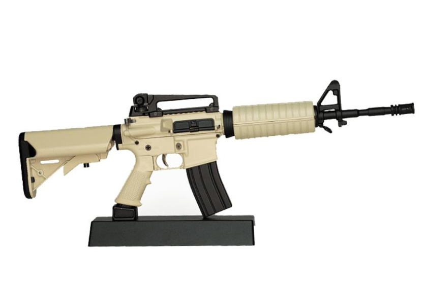 Goatguns Mini AR15 FDE Stormstropper - Die Cast Model Toy