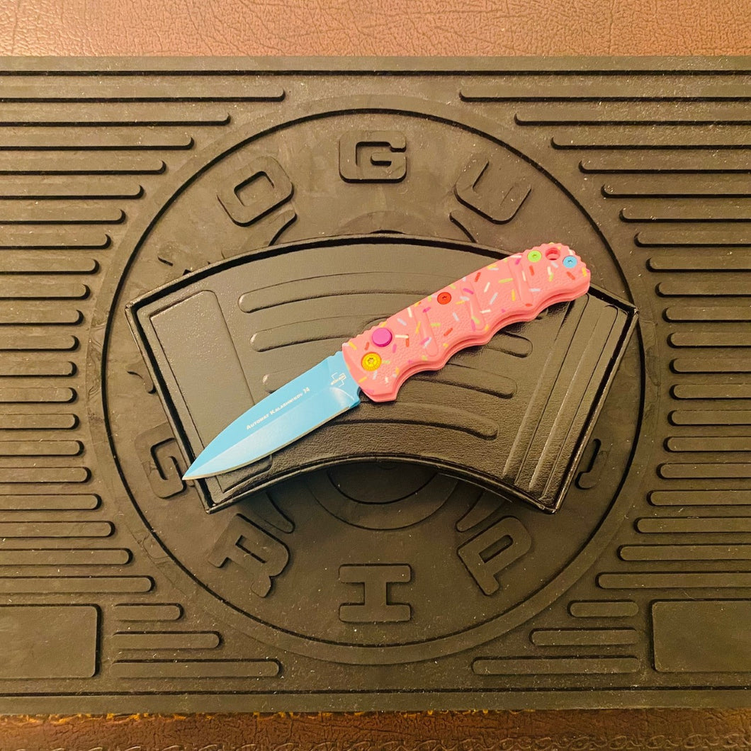 Boker MINI Dessert Warrior Kalashnikov Dagger Automatic Knife 2.5