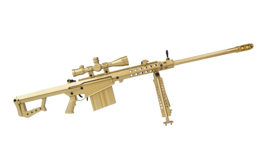 Goatguns Mini .50 Cal GOLD - Die Cast Model Toy