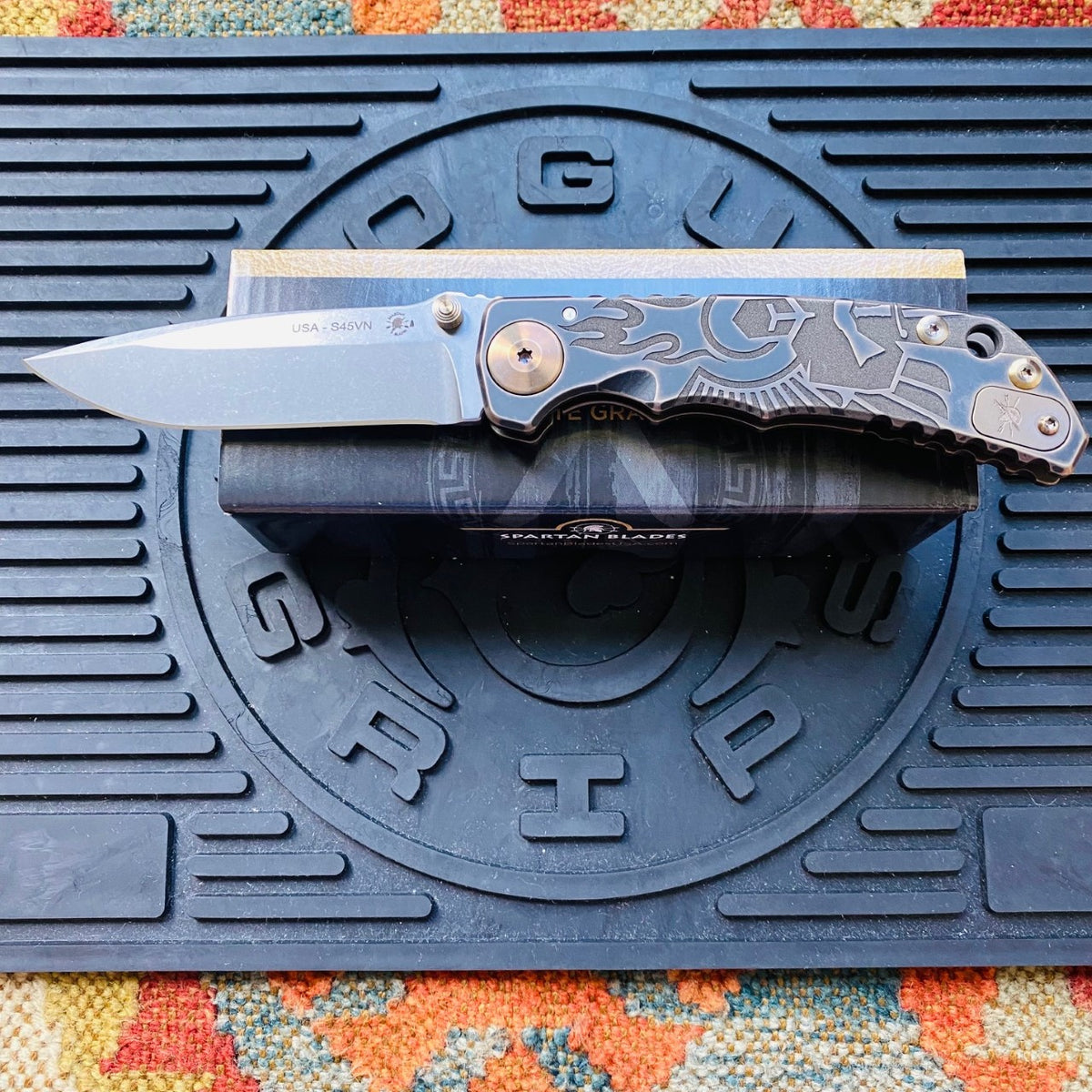 Spartan Blades Harsey Folder - Arch Angel - 2022 Special Edition