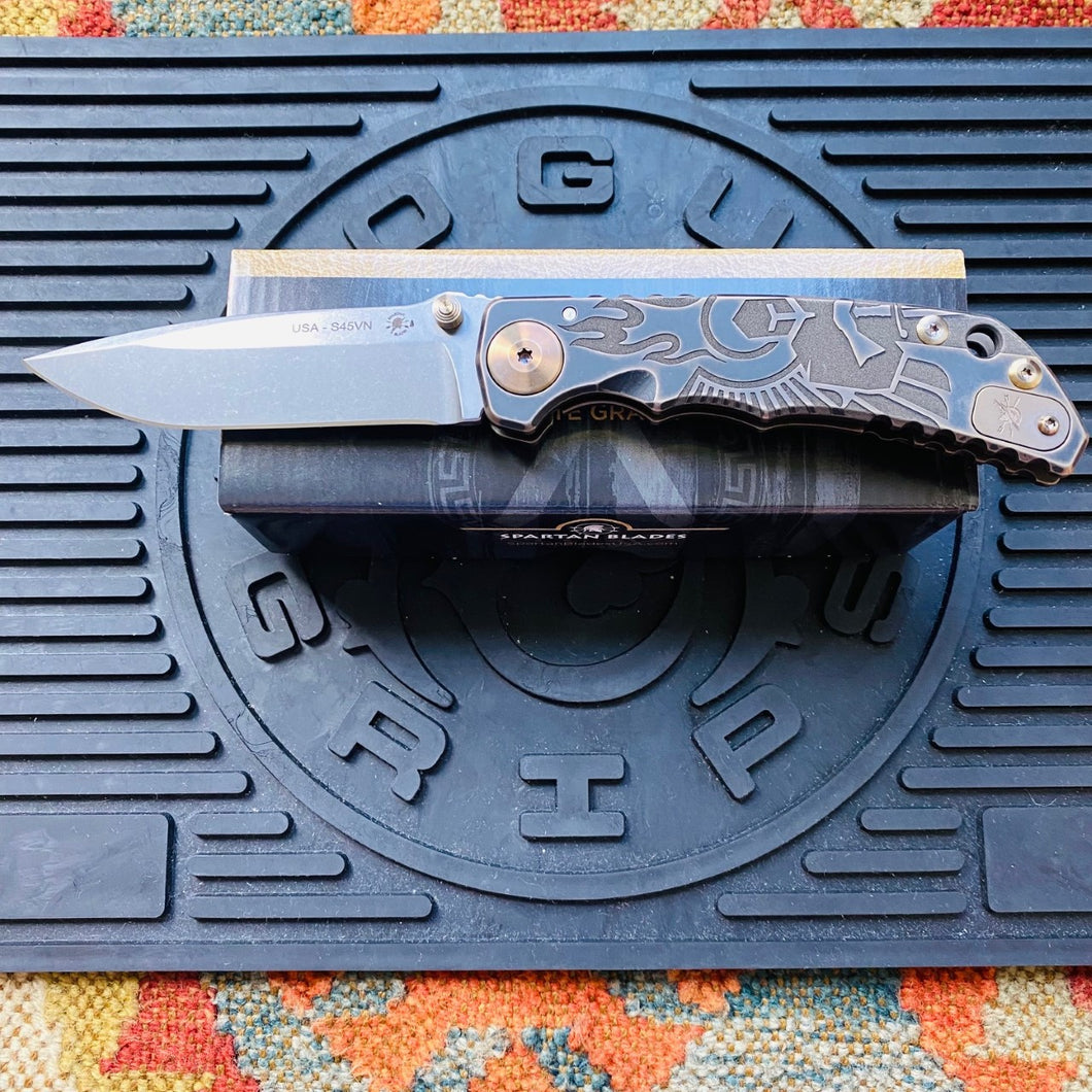 Spartan Blades Harsey Folder - Arch Angel - 2022 Special Edition