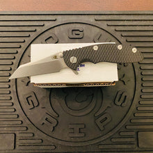Load image into Gallery viewer, Rick Hinderer XM-18 3.0&quot; Wharncliffe Tri-Way Stonewash and Black G10 Folding Knife
