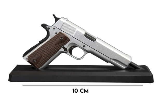 Goatguns Mini 1911 SILVER - Die Cast Model Toy