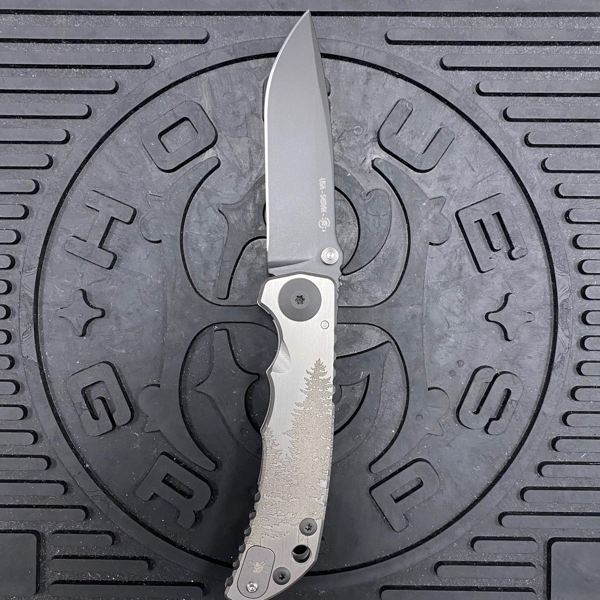 Spartan Blades Harsey Folder - Fir Trees - Special Edition