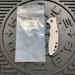 Rick Hinderer XM-18 3" Smooth Titanium Handle Scale Working Finish