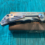 Spartan Blades Harsey Folder - Shield Engraved Damascus Blade - Special Edition