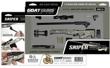 Load image into Gallery viewer, Goatguns Mini Sniper Rifle CAMOFLAUGE - Die Cast Model Toy
