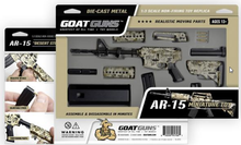 Load image into Gallery viewer, Goatguns Mini AR15 Camoflauge - Die Cast Model Toy
