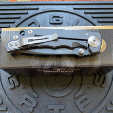 Load image into Gallery viewer, Spartan Blades SF5BK SHF Harsey Folding Knife 3.95&quot; S45VN Black DLC Plain Blade, Black Titanium Handles
