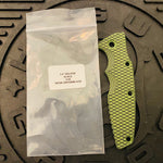 Rick Hinderer Eklipse 3.5" Handle G10 Scale NEON GREEN / BLACK