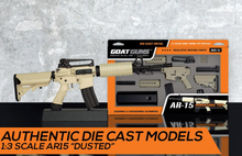 Load image into Gallery viewer, Goatguns Mini AR15 FDE Stormstropper - Die Cast Model Toy
