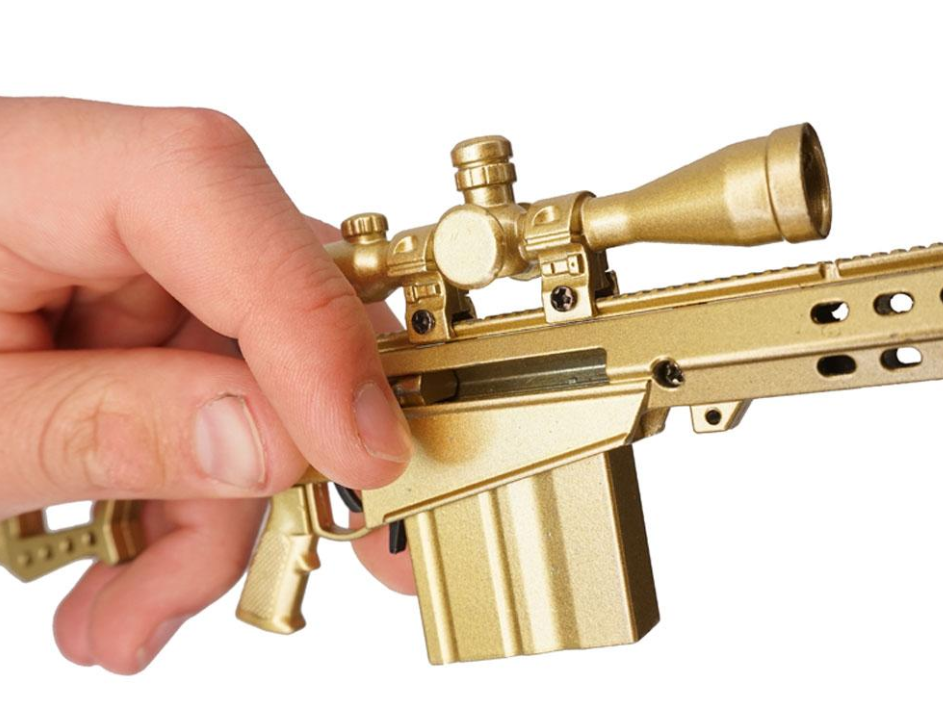 Goatguns Mini .50 Cal GOLD - Die Cast Model Toy