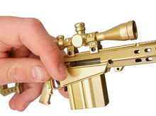 Load image into Gallery viewer, Goatguns Mini .50 Cal GOLD - Die Cast Model Toy
