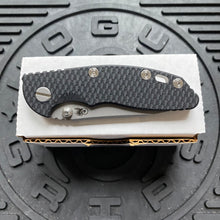 Load image into Gallery viewer, Rick Hinderer XM-18 3.0&quot; Slicer, Non-Flipper, Tri-Way, Working Finish, Black G10 Knife
