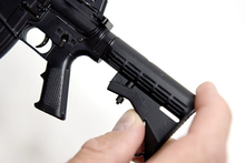 Load image into Gallery viewer, Goatguns Mini AR15 - Black Die Cast Model Toy
