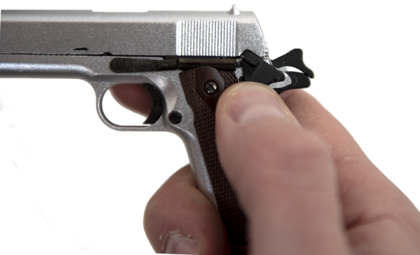 Goatguns Mini 1911 SILVER - Die Cast Model Toy