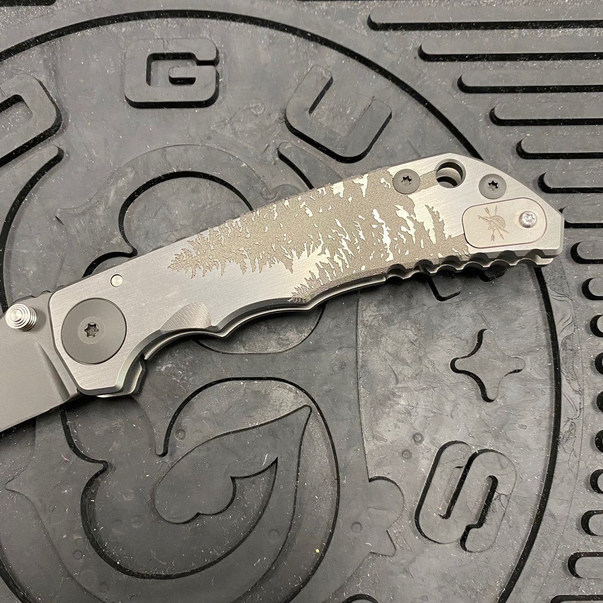 Spartan Blades Harsey Folder - Fir Trees - Special Edition