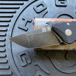Spartan Ronin Shoto SFBL9BK Black G10 Karambit Folding Knife