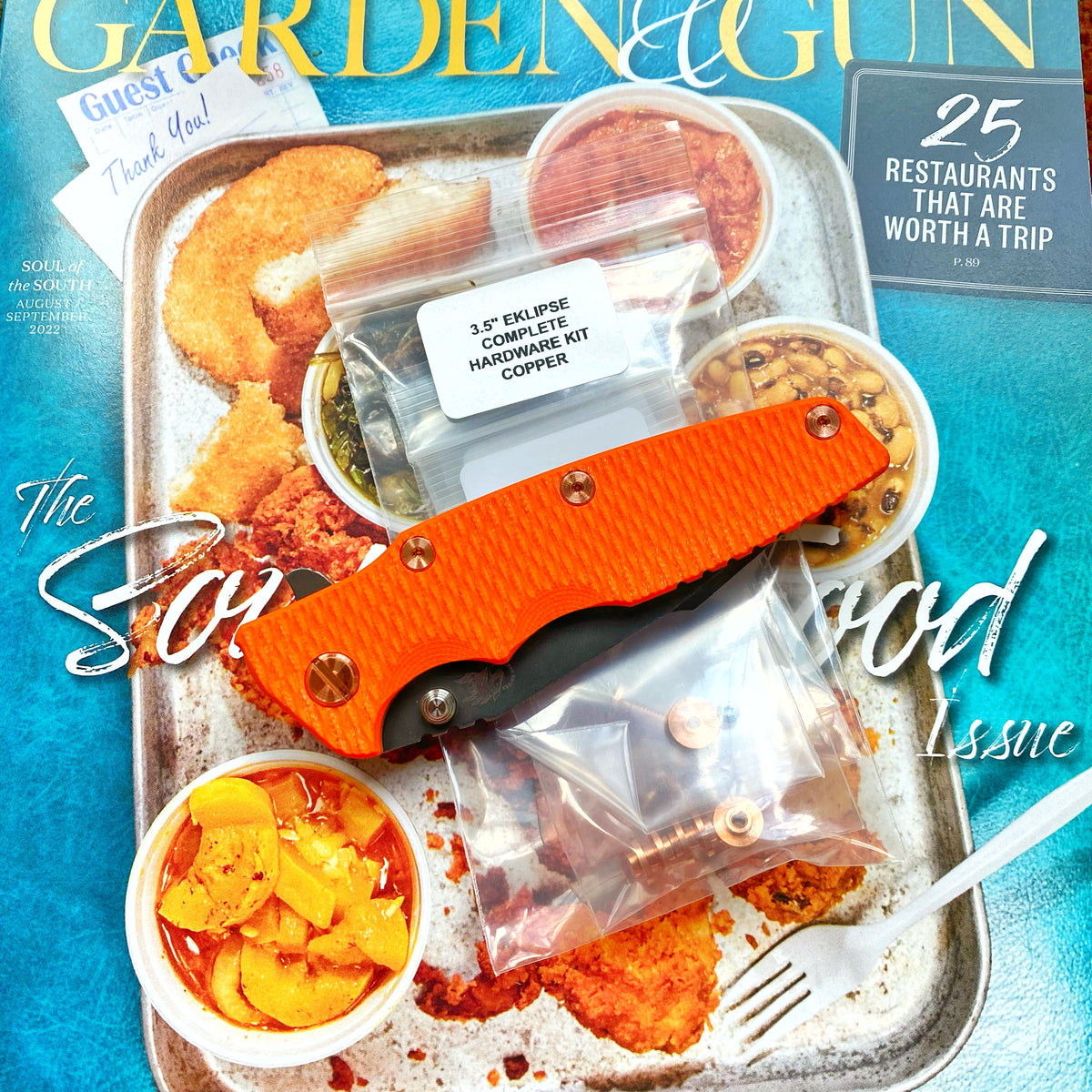 Rick Hinderer 3.5” Eklipse Complete Hardware Kit COPPER