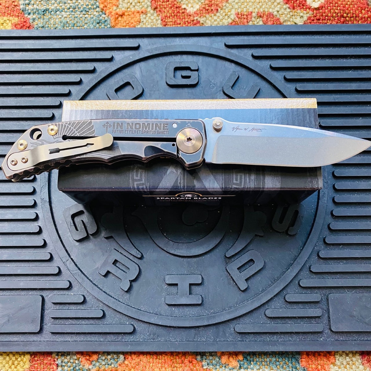 Spartan Blades Harsey Folder - Arch Angel - 2022 Special Edition
