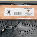 Spartan Blades Enyo Inside Waist Band/Neck Knife 2 11/16" PVD - Tungsten DLC Knife SBBL2BK