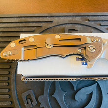 Load image into Gallery viewer, Rick Hinderer XM-18 3.5″ Spearpoint Tri-Way Stonewash Bronze Black G10 Folding Knife
