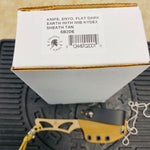 Spartan Blades SB2DE Enyo Neck Knife, Flat Dark Earth, 2-11/16" S35VN Drop Point Blade, Kydex Sheath