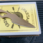 Spartan Blades SB2DE Enyo Neck Knife, Flat Dark Earth, 2-11/16" S35VN Drop Point Blade, Kydex Sheath