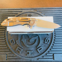 Load image into Gallery viewer, Rick Hinderer XM-18 3.5″ Spearpoint Tri-Way Stonewash Bronze Black G10 Folding Knife
