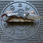 Spartan Ronin Shoto SFBL9BK Black G10 Karambit Folding Knife
