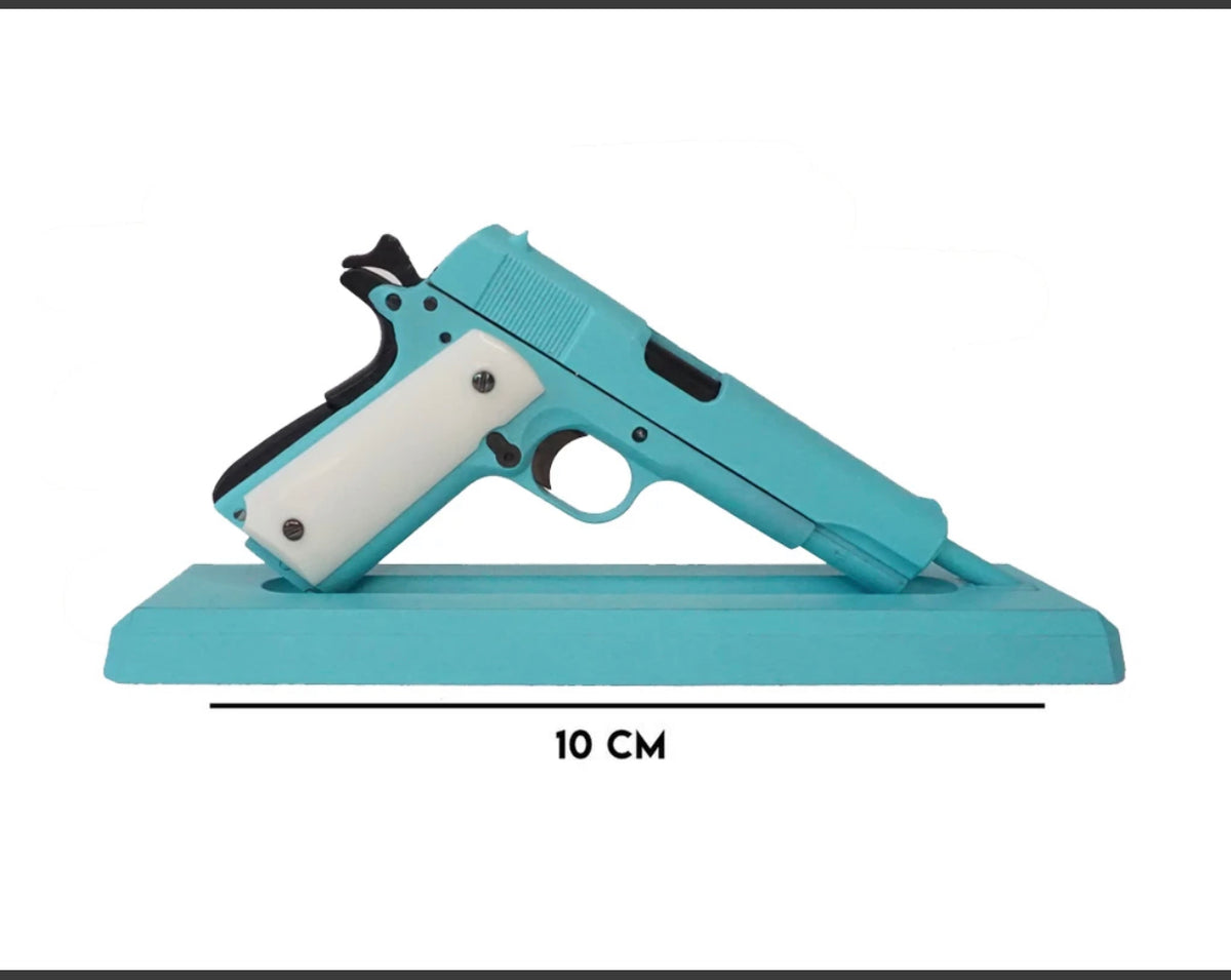 Goatguns Mini 1911 TIFFANY BLUE  - Die Cast Model Toy