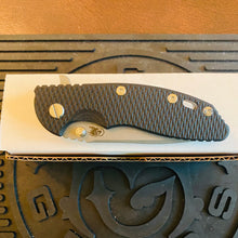 Load image into Gallery viewer, Rick Hinderer XM-18 3.5″ Recurve Tri-Way Working finish Black G10 Folding Knife
