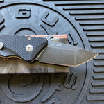 Spartan Ronin Shoto SFBL9BK Black G10 Karambit Folding Knife