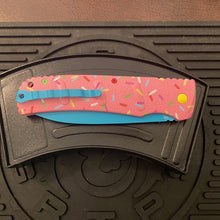 Load image into Gallery viewer, Boker XXL Kalashnikov Exclusive Dessert Warrior 4.75&quot; Blue Blade Donut Automatic Knife
